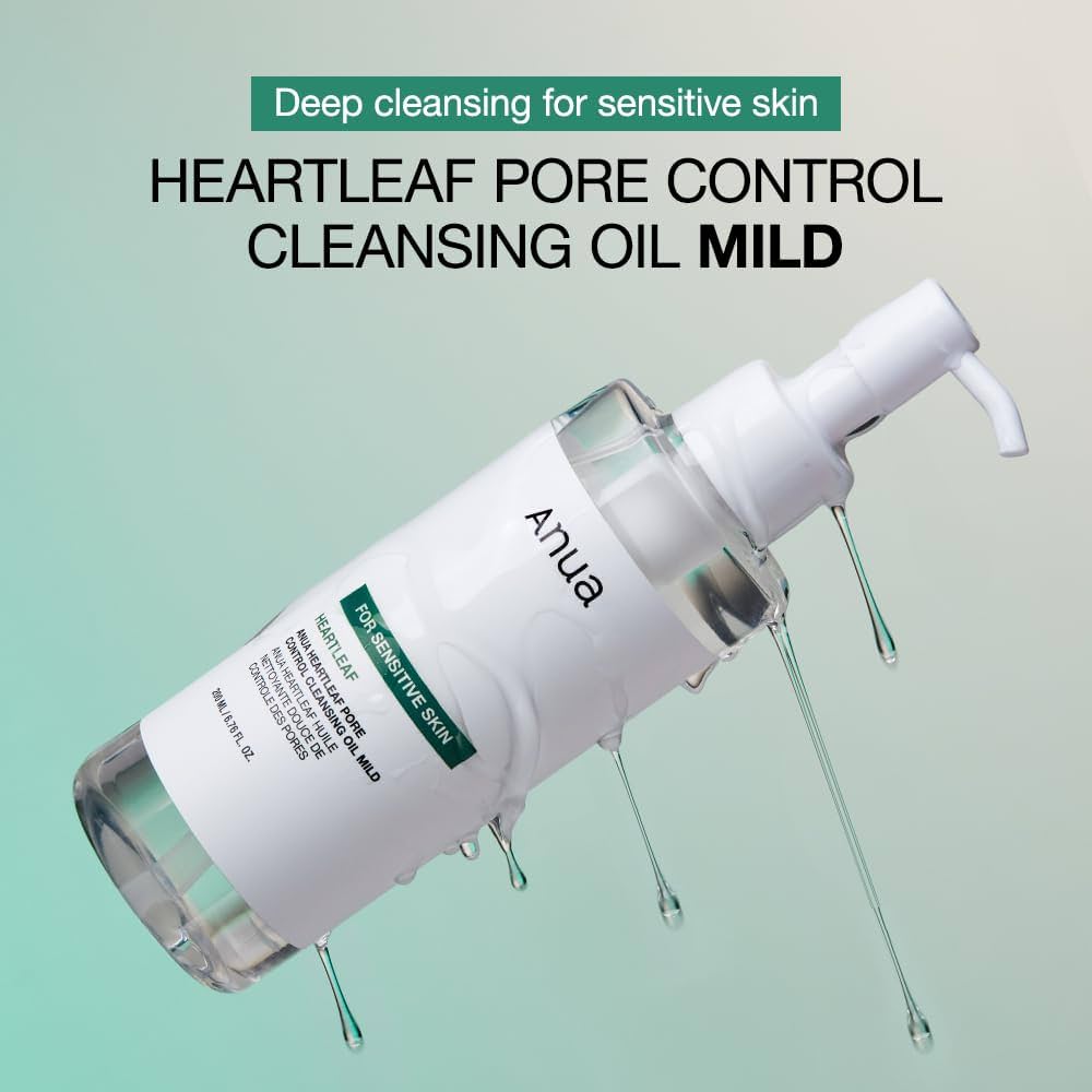 ANUA HEARTLEAF PORE CONTROL CLEANSING OIL MILD