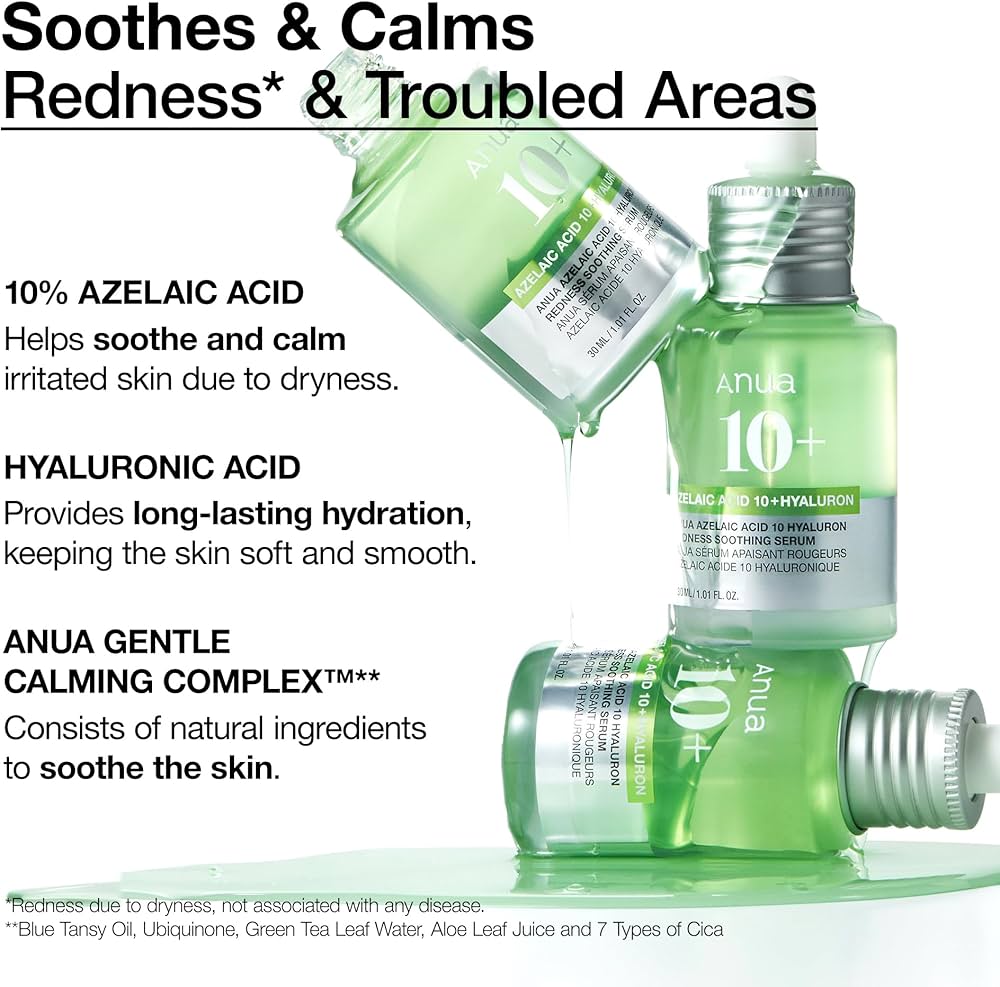 Anua AZELAIC ACID 10+ HYALURON