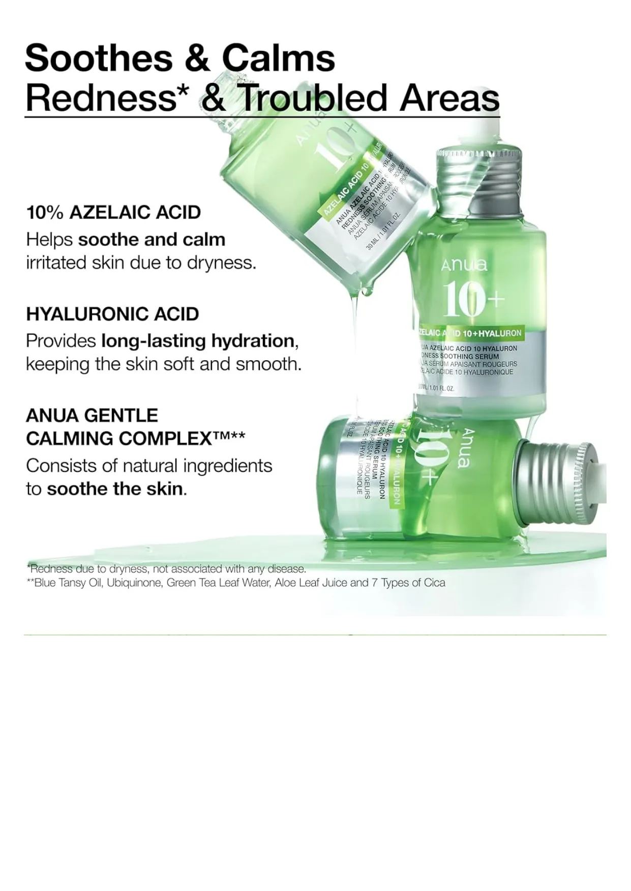 Anua AZELAIC ACID 10+ HYALURON