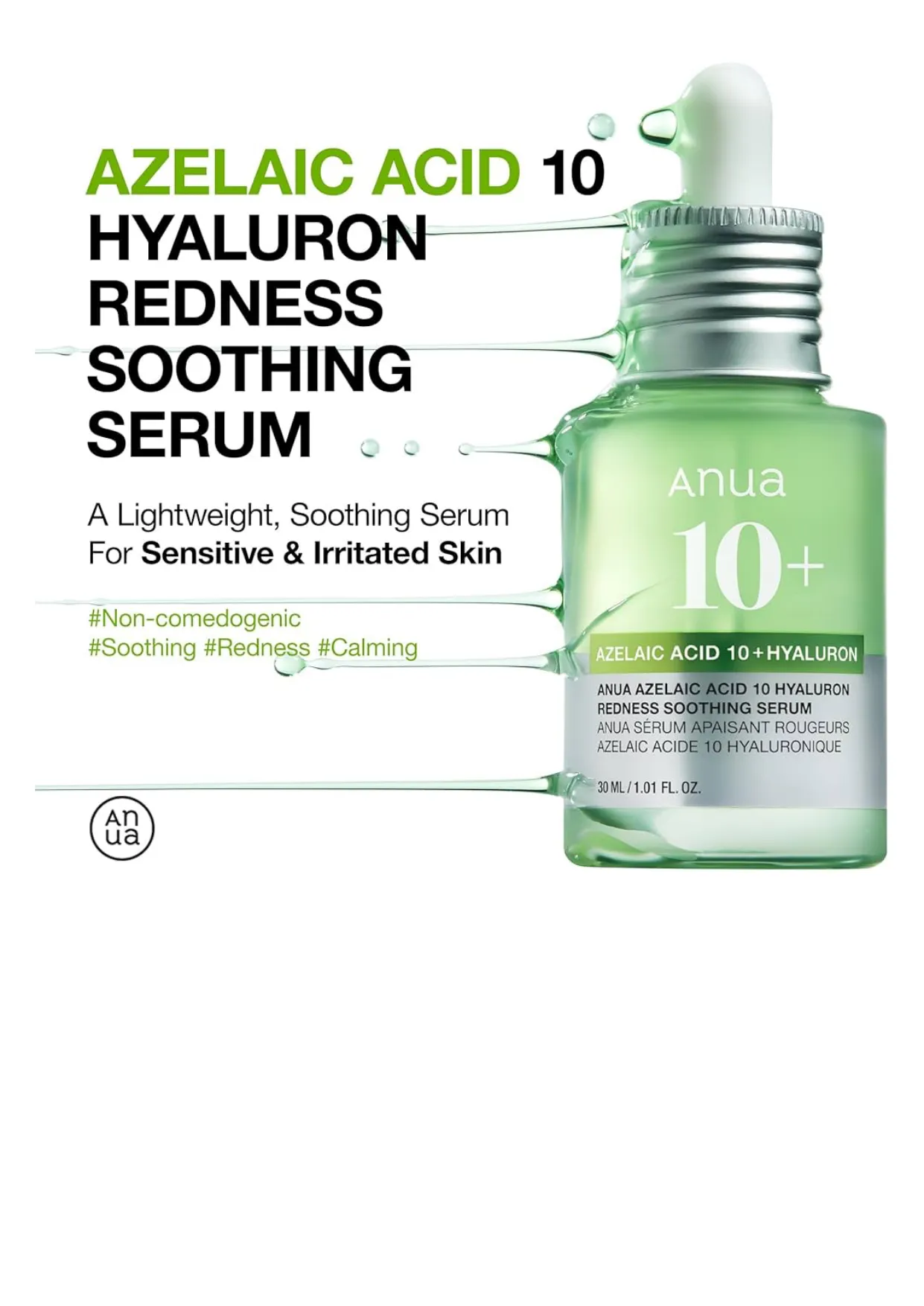 Anua AZELAIC ACID 10+ HYALURON