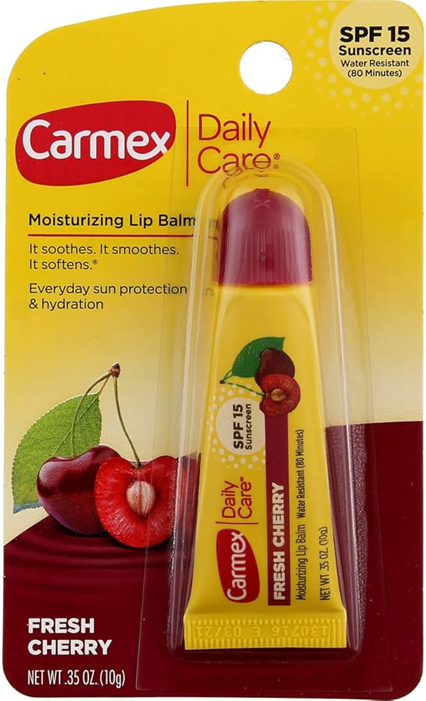 Carmex Daily Care Moisturizing Lip Balm SPF 15 – Fresh Cherry