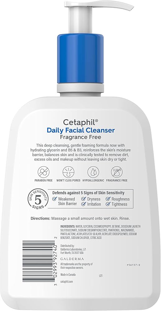 Cetaphil Daily Facial Cleanser – Normal to Oily Skin