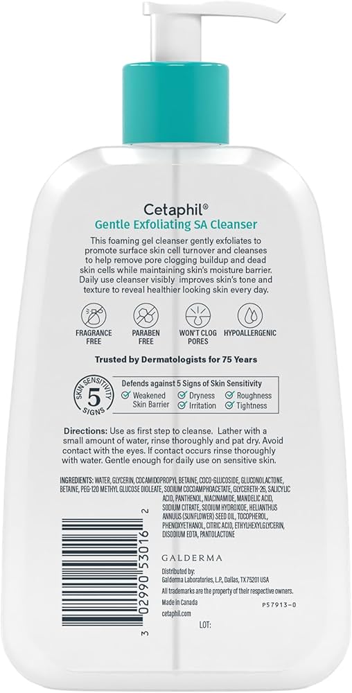 Cetaphil Gentle Exfoliating SA Cleanser