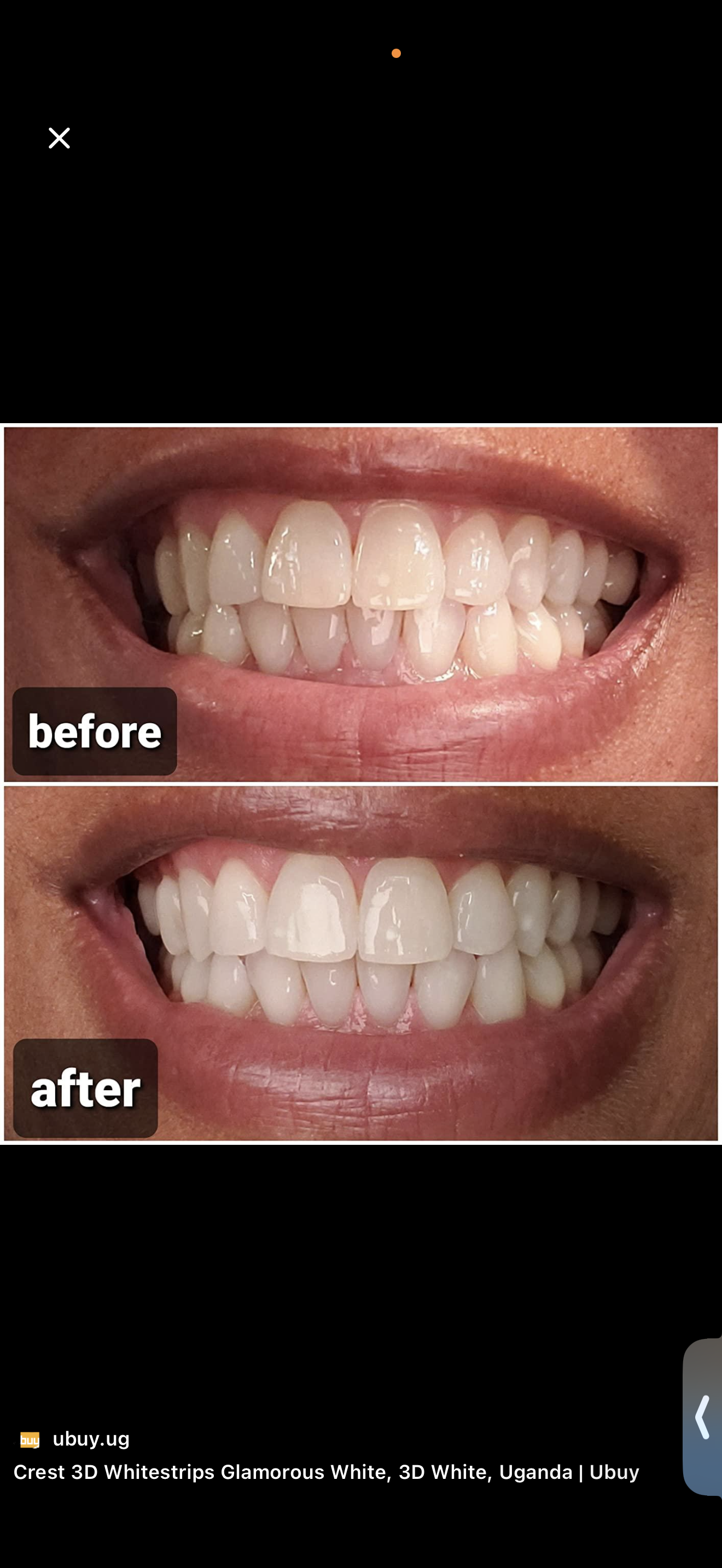 Crest 3D Whitestrips levels 12 whiter
