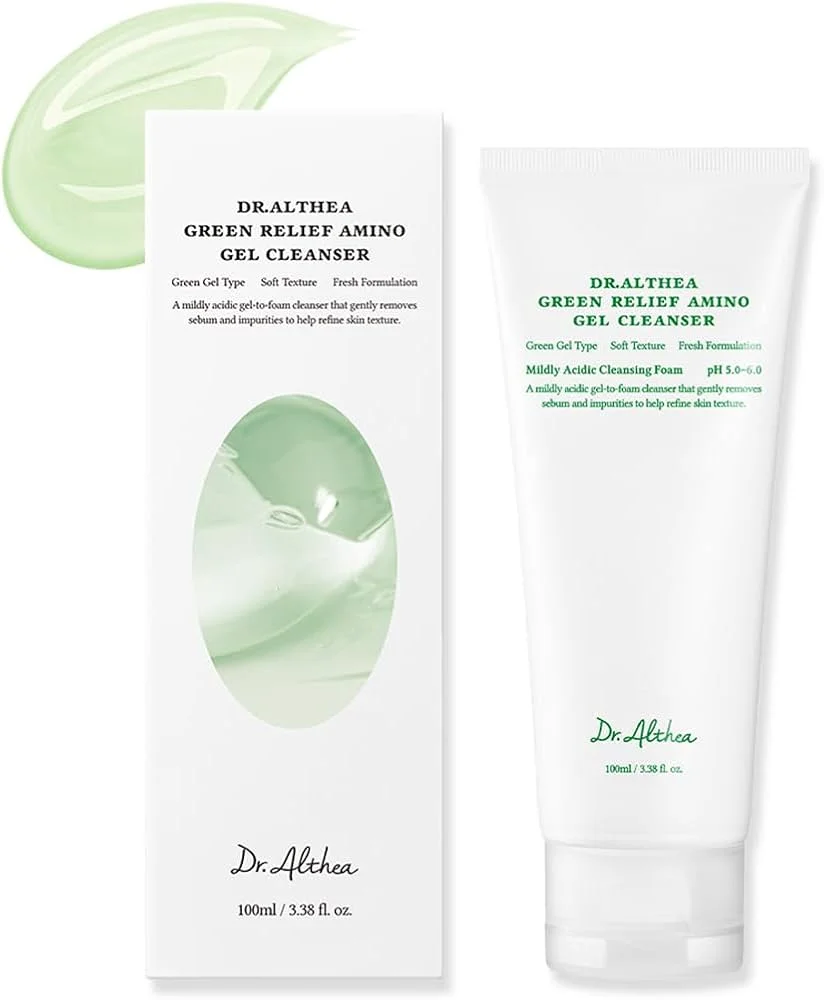 Dr. Althea Green Relief Amino Gel Cleanser (100 ml / 3.38 fl oz)