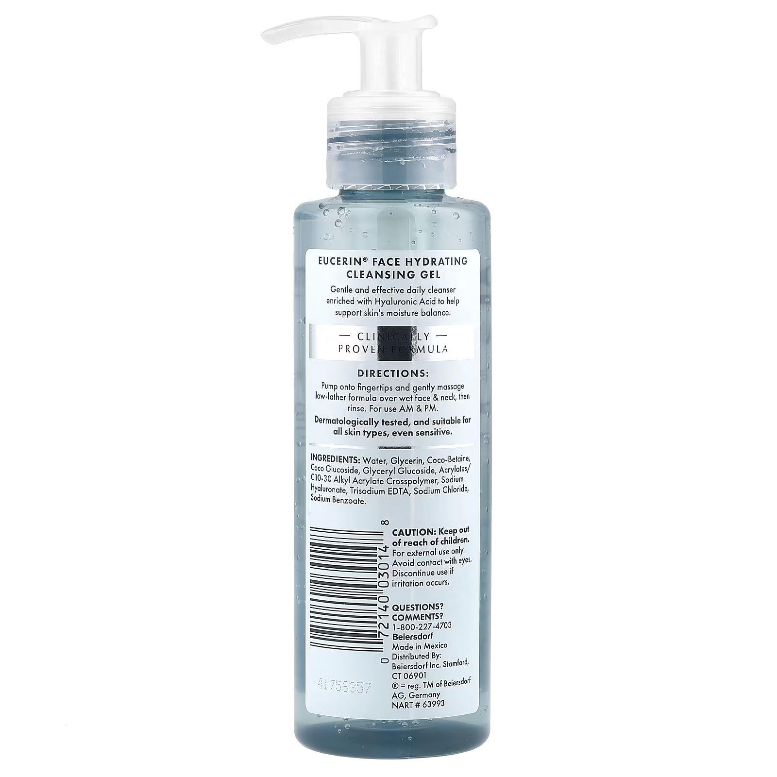 Eucerin Face Hydrating Cleansing Gel