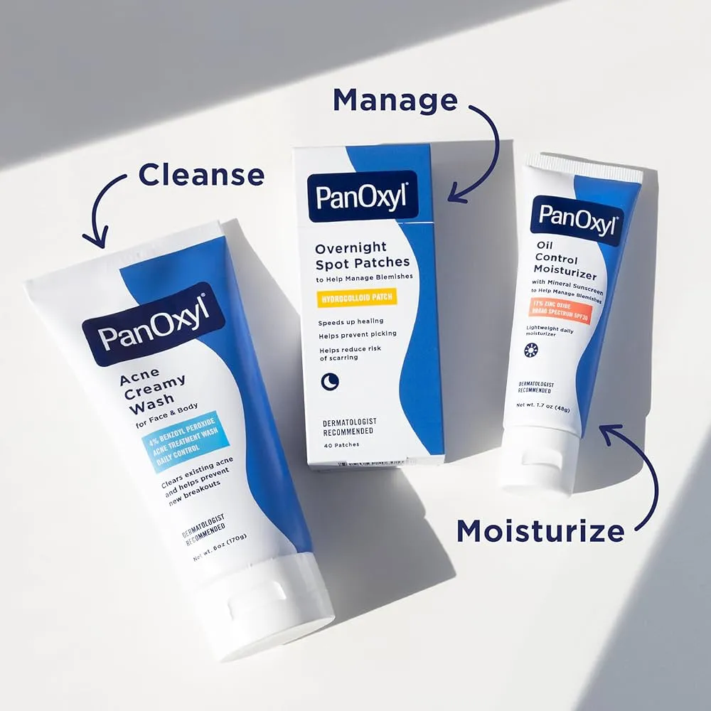 PanOxyl Acne Creamy Wash 4% Benzoyl Peroxide